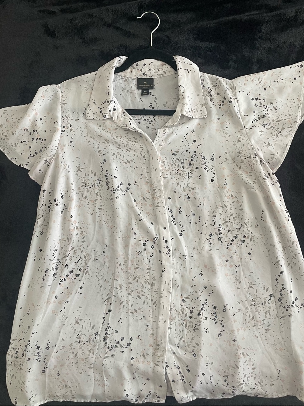 3 Worthington Short-Sleeve Button Down Dress Shirts for $20